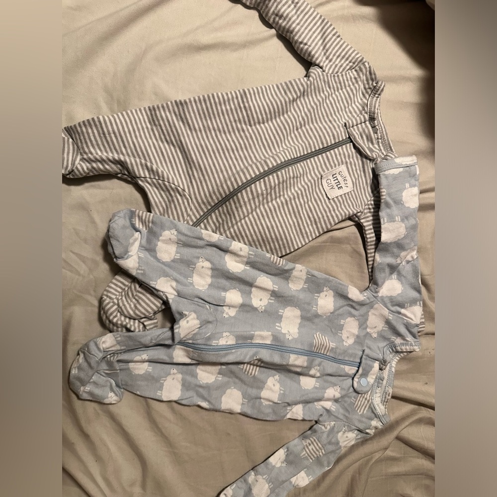 Long sleeve preemie boys